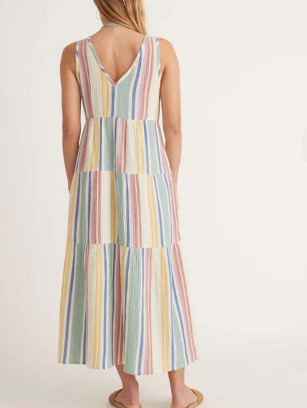 Marine Layer Corinne Maxi Dress Small - Picture 7 of 7